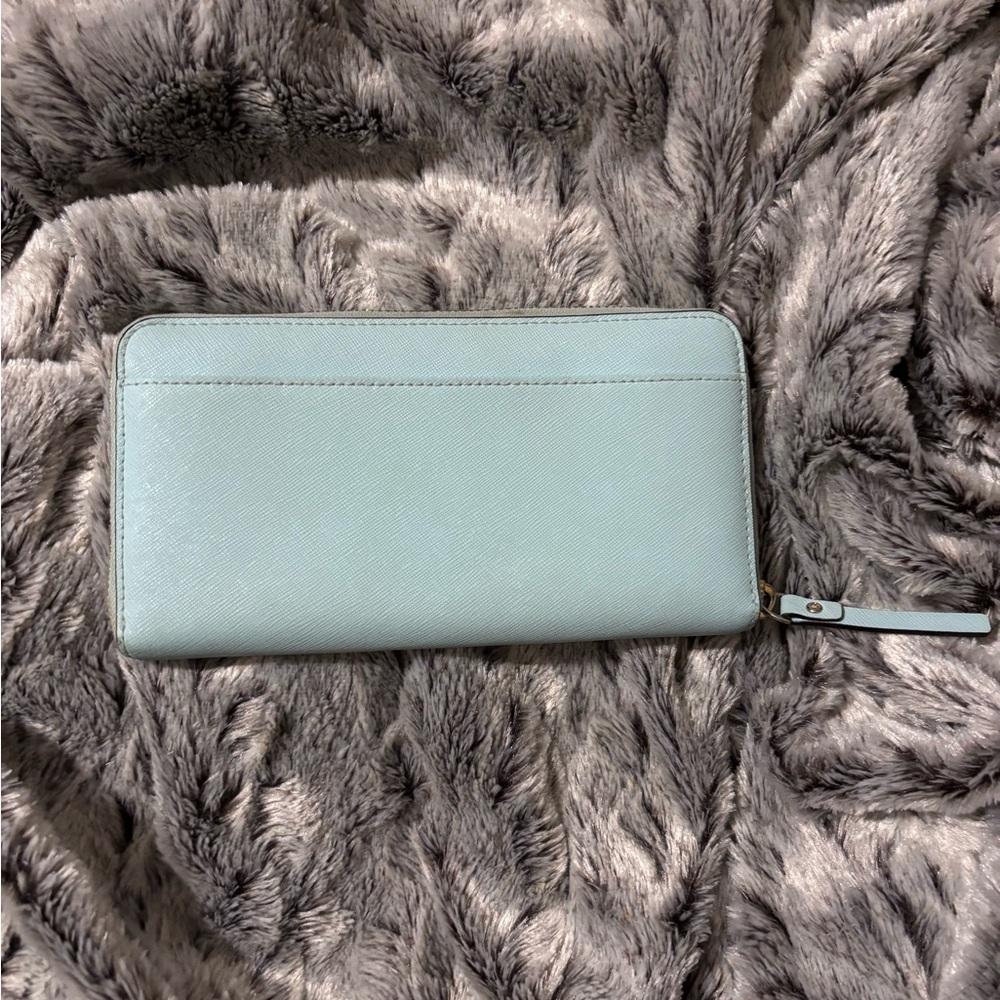 Kate Spade Blue Wallet - Picture 2 of 6